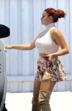 ARIEL WINTER at a Car Wash in Sherman Oaks 06/19/2017