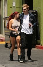 ARIEL WINTER Out for Lunch in Sherman Oak 06/11/2017