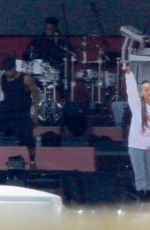 ARIANA GRANDE at One Love Manchester Benefit Rehersal 06/04/2017