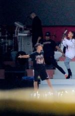 ARIANA GRANDE at One Love Manchester Benefit Rehersal 06/04/2017