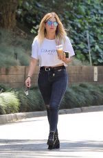 ASHLEE BENSON in Ripped Jeans Out in Los Angeles 06/02/2017