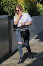 ASHLEE BENSON in Ripped Jeans Out in Los Angeles 06/02/2017
