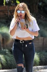ASHLEE BENSON in Ripped Jeans Out in Los Angeles 06/02/2017