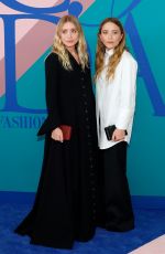 ASHLEY and MARY-KATE OLSEN at CFDA Fashion Awards in New York 06/05/2017