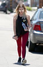 ASHLEY BENSON Heading to a Gym in Los Angeles 06/27/2017