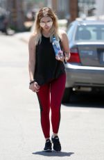 ASHLEY BENSON Heading to a Gym in Los Angeles 06/27/2017