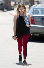 ASHLEY BENSON Heading to a Gym in Los Angeles 06/27/2017