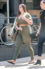 ASHLEY GRAHAM at Cafe Gratitude in Los Angeles 06/01/2017