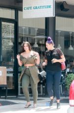 ASHLEY GRAHAM at Cafe Gratitude in Los Angeles 06/01/2017