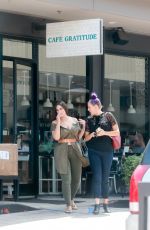 ASHLEY GRAHAM at Cafe Gratitude in Los Angeles 06/01/2017