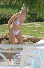 ASHLEY JAMES in Bikini at a Pool in Marbella 06/06/2017