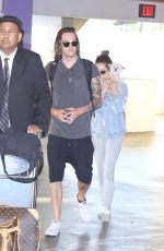 ASHLEY TISDALE and Christopher French Out in Los Angeles 06/12/2017