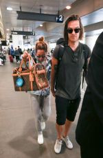 ASHLEY TISDALE and Christopher French Out in Los Angeles 06/12/2017
