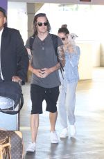 ASHLEY TISDALE and Christopher French Out in Los Angeles 06/12/2017
