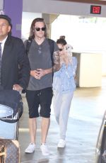 ASHLEY TISDALE and Christopher French Out in Los Angeles 06/12/2017
