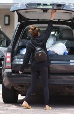 ASHLEY TISDALE Leaves a Nail Salon in Los Angeles 06/08/2017