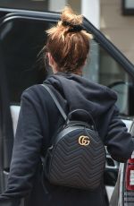 ASHLEY TISDALE Leaves a Nail Salon in Los Angeles 06/08/2017