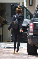 ASHLEY TISDALE Leaves a Nail Salon in Los Angeles 06/08/2017