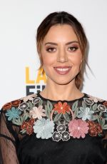 AUBREY PLAZA at The Little Hours Premiere at LA Film Festival in Culver City 06/19/2017