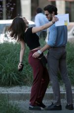 AURORA RAMAZZOTTI Out with Her Boyfriend in Milan 05/30/2017