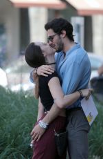 AURORA RAMAZZOTTI Out with Her Boyfriend in Milan 05/30/2017