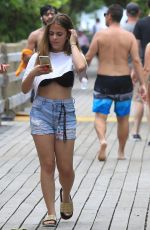 BABY ARIEL Out and About in Miami Beach 06/10/2017