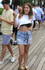 BABY ARIEL Out and About in Miami Beach 06/10/2017