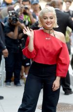 BEBE REXHA Arrives at AOL Build Speaker Series in New York 06/29/2017