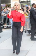 BEBE REXHA Arrives at AOL Build Speaker Series in New York 06/29/2017