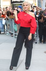 BEBE REXHA Arrives at AOL Build Speaker Series in New York 06/29/2017