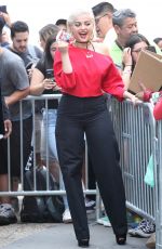 BEBE REXHA Arrives at AOL Build Speaker Series in New York 06/29/2017