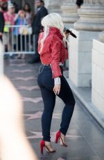 BEBE REXHA Arrives at Jimmy Kimmel Live in Los Angeles 06/09/2017
