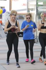 BELLA and DANI THORNE Leaves a Gym in Los Angeles 06/01/2017