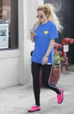 BELLA and DANI THORNE Leaves a Gym in Los Angeles 06/01/2017
