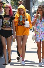 BELLA and DANI THORNE Out and About in Los Angeles 06/03/2017