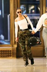 BELLA and GIGI HADID Out for Dinner in New York 06/14/2017