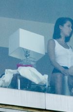 BELLA HADID and Jordan Barrett in the Hotel Room in New York 06/12/2017