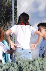 BELLA HADID and KENDALL JENNER on the Set of a Photoshoot in Los Angeles 06/19/2017