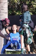 BELLA HADID and KENDALL JENNER on the Set of a Photoshoot in Los Angeles 06/19/2017