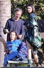 BELLA HADID and KENDALL JENNER on the Set of a Photoshoot in Los Angeles 06/19/2017