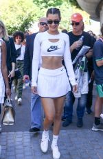 BELLA HADID Arrives at 2017 French Open at Roland Garros in Paris 06/10/2017