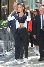 BELLA HADID Arrives at Nike Cortez Event in Los Angeles 06/03/2017