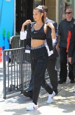 BELLA HADID Arrives at Nike Cortez Event in Los Angeles 06/03/2017