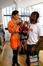 BELLA HADID at Heron Preston Presentation for Paris Fashion Week 06/22/2017