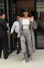 BELLA HADID Leaves Gigi