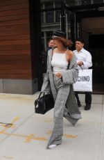 BELLA HADID Leaves Gigi