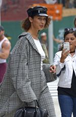BELLA HADID Leaves Gigi