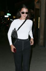 BELLA HADID Leaves Gigi