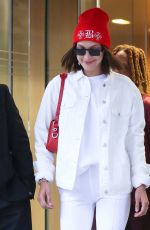 BELLA HADID Leaves Her Apartment in New York 06/08/2017