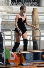 BELLA HADID on the Set of a Photoshoot in Venice 06/28/2017